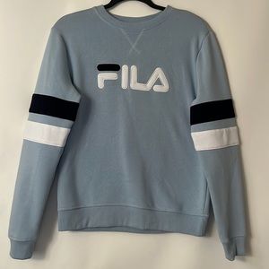Light blue Fila crewneck
